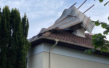 Réparation toiture arrachée par la tempête Franconville 95130