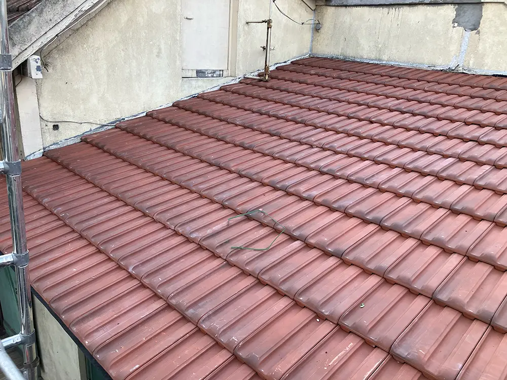 remplacement toiture francoville 95.